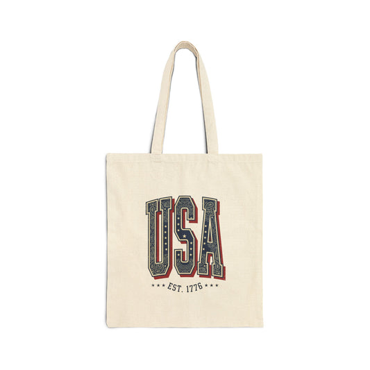 Cotton Canvas Tote Bag — Durable Everyday Carry Tote for Work, Errands & Travel