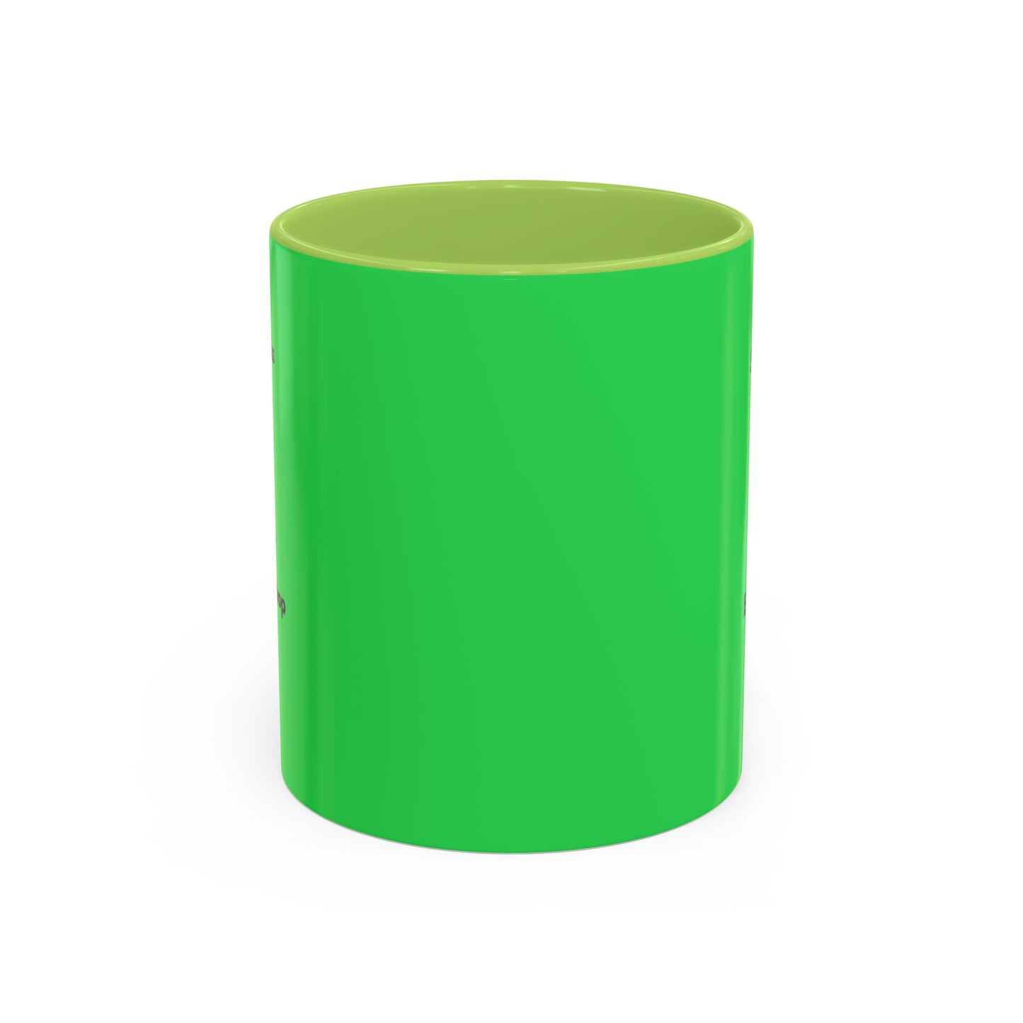 Accent Coffee Mug — 'Shop and Snacks' QR Code Promotional Coffee Mug (11/15 oz)