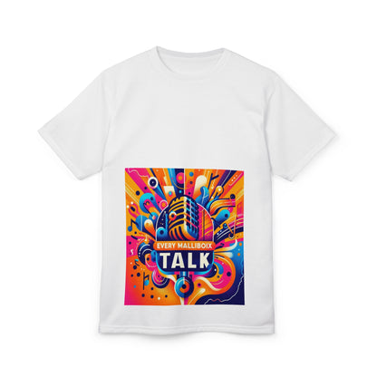 Unisex Cut & Sew Tee - everymailbox.talk Podcast Design