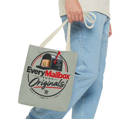 EveryMailbox Originals Logo Tote Bag – Mail Carrier & Delivery Enthusiast Canvas Tote