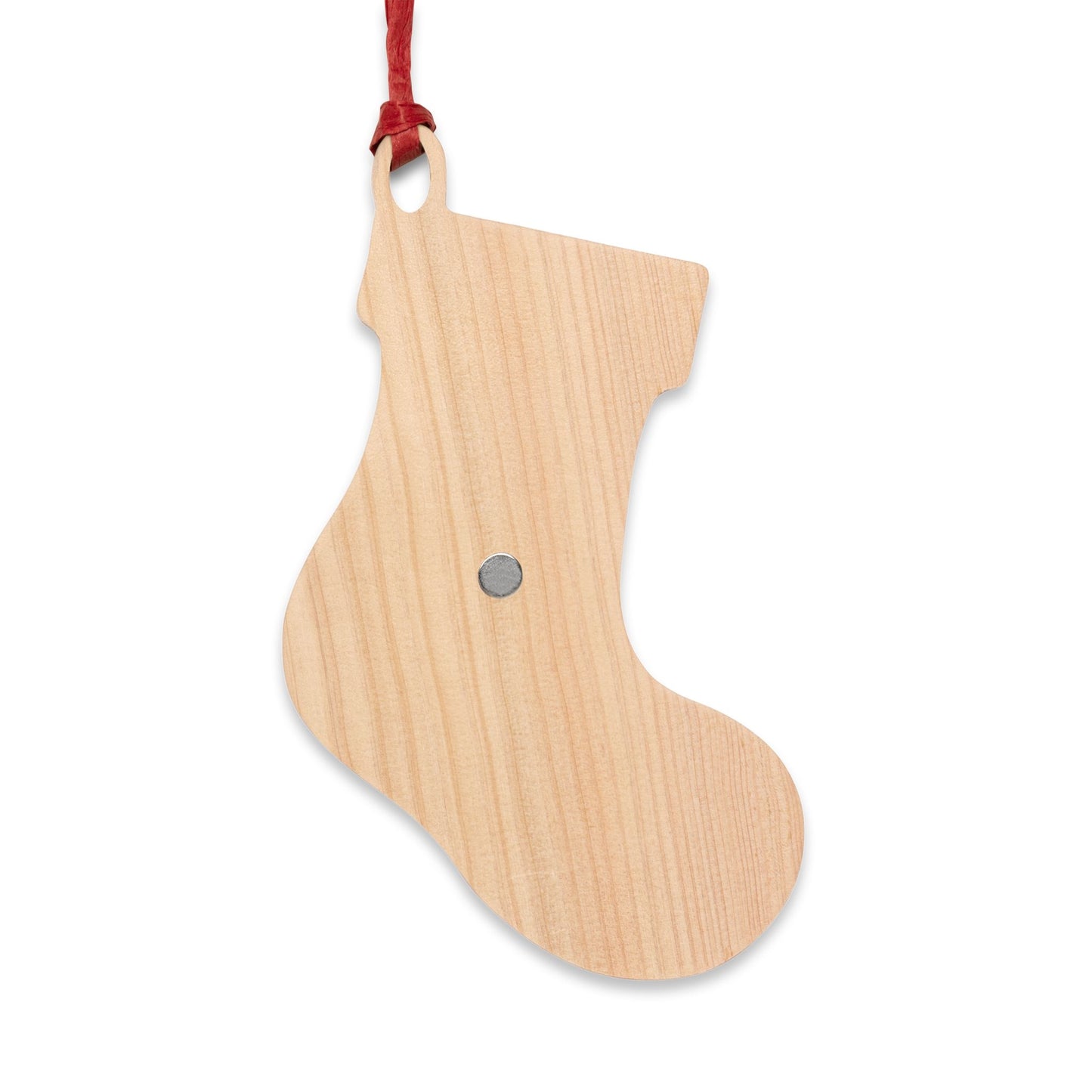 Mamacita Wooden Ornament | Rustic Rainbow Mom Gift