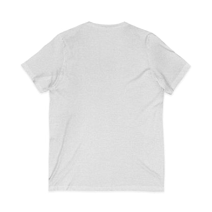 Overworked & Under-Caffeinated V-Neck Tee – Cute Raccoon Coffee Shirt