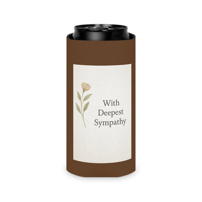 With Deepest Sympathy Can Cooler – Memorial Gift Keepsake
