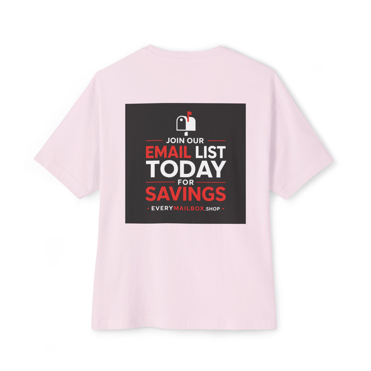 Oversized Boxy Graphic Tee | Join Our Email List & Save – Cashback at everymailbox.shop