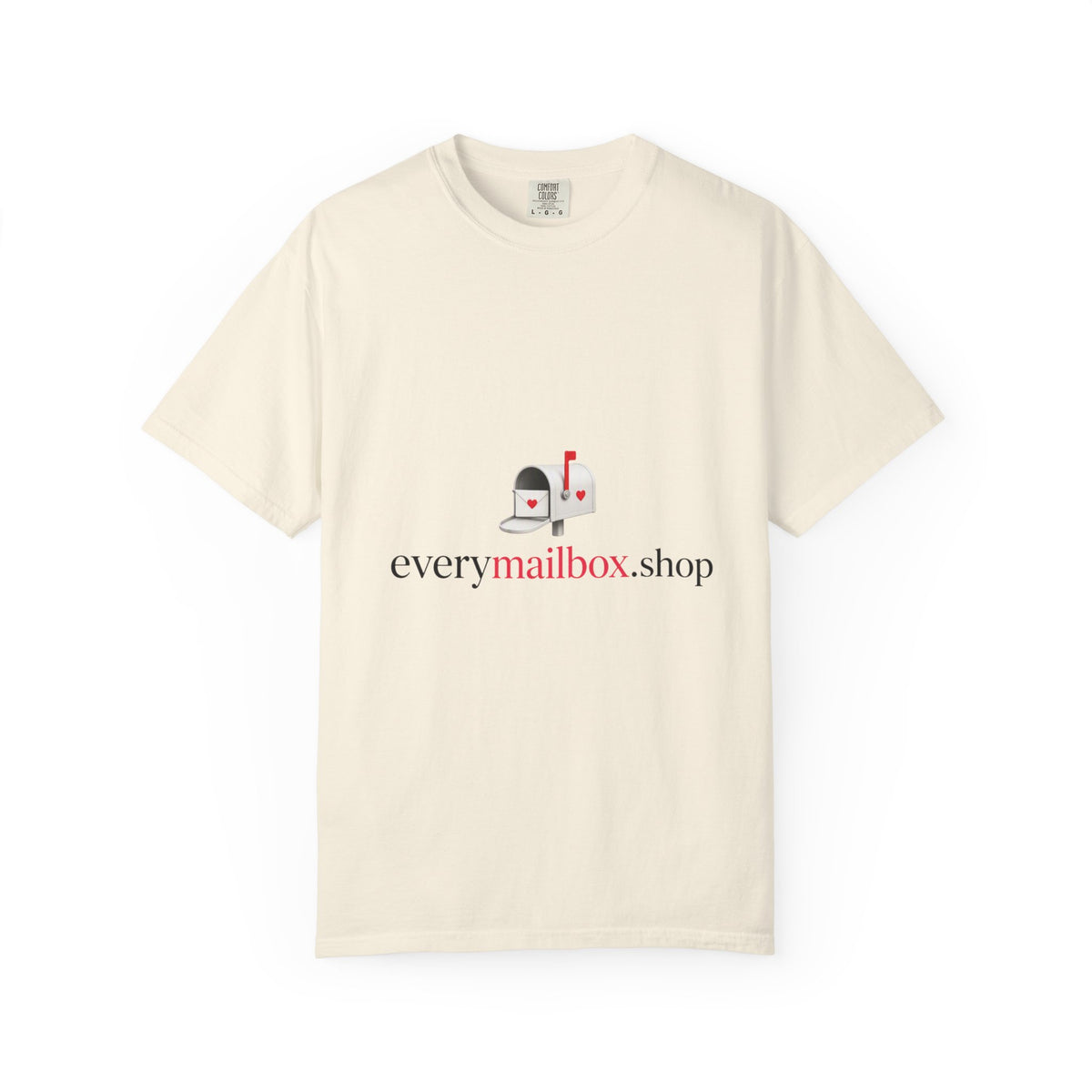 EveryMailbox.shop Logo T‑Shirt — Mailbox Graphic Tee