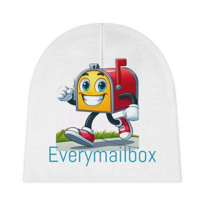 Cute Cartoon Mailbox Baby Beanie | Fun & Playful Winter Hat for Infants