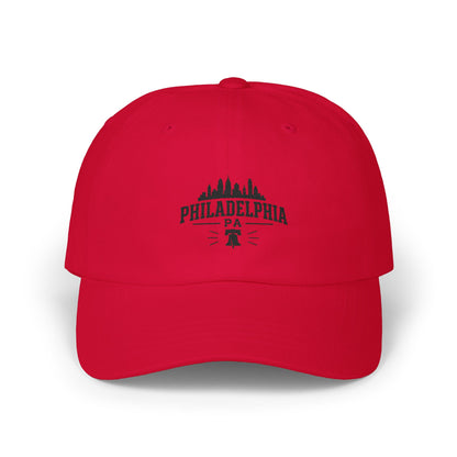 Philadelphia Skyline Dad Cap — Classic Philadelphia PA Baseball Hat