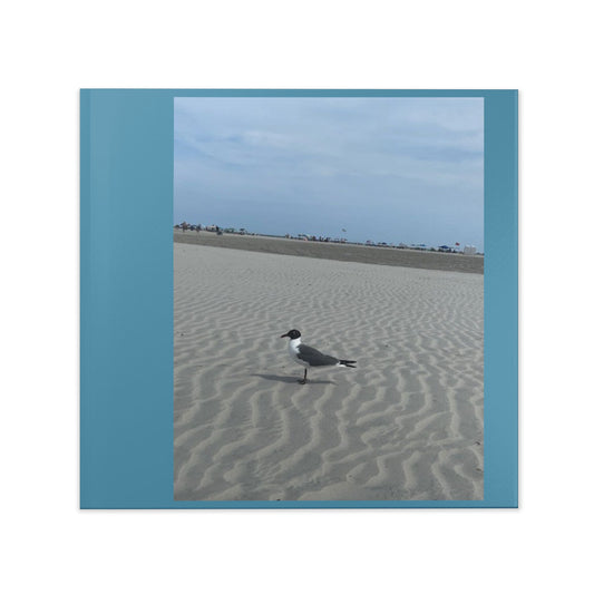 Hardcover Photo Book – Coastal Seagull Beach Memory Album