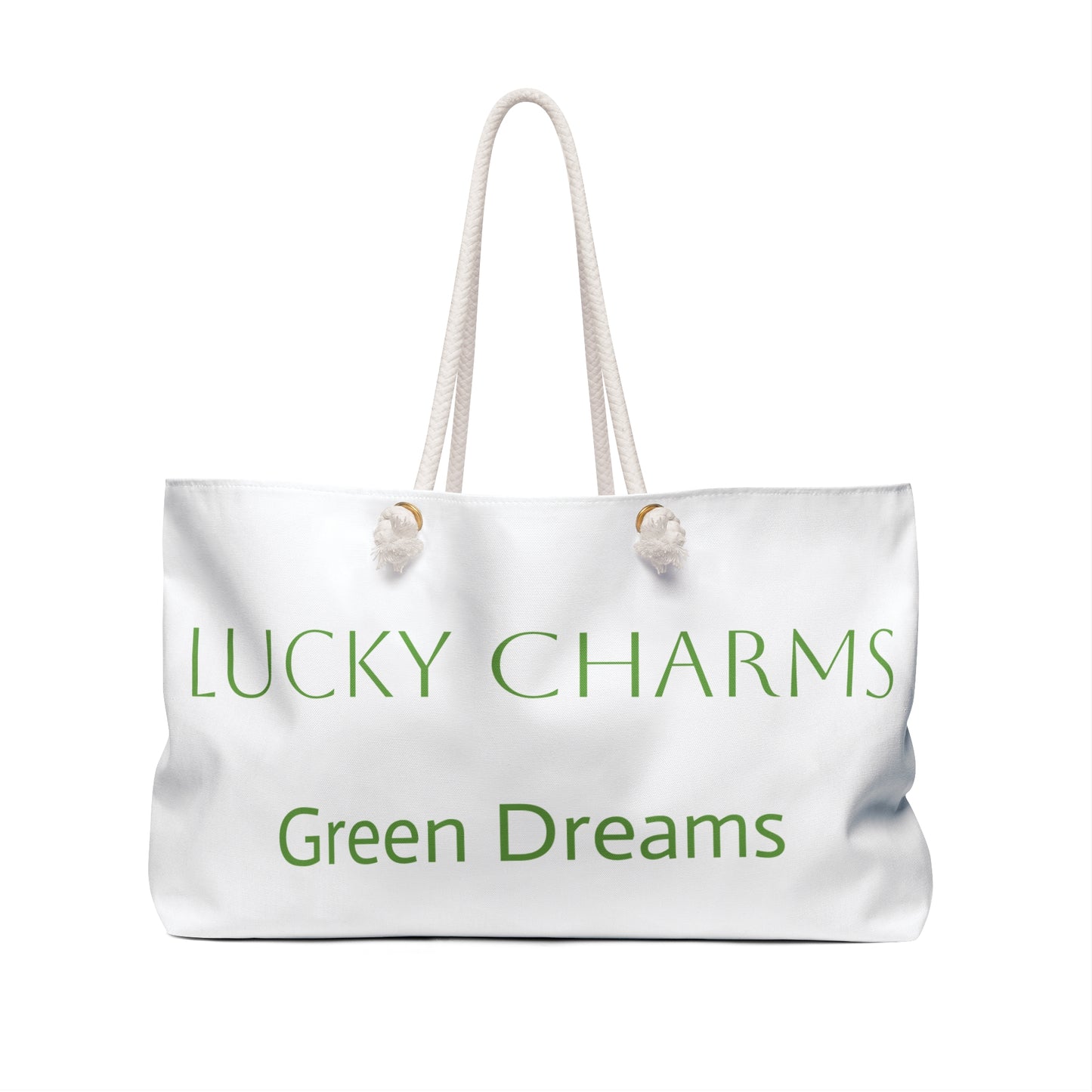 Lucky Charms Weekender Bag - Green Dreams Design for St. Patrick's Day