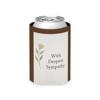 With Deepest Sympathy Can Cooler – Memorial Gift Keepsake