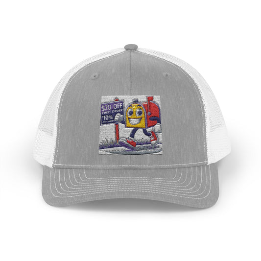 Snapback Cap - Hilarious Mailbox Design, Perfect for Casual Wear & Gifts