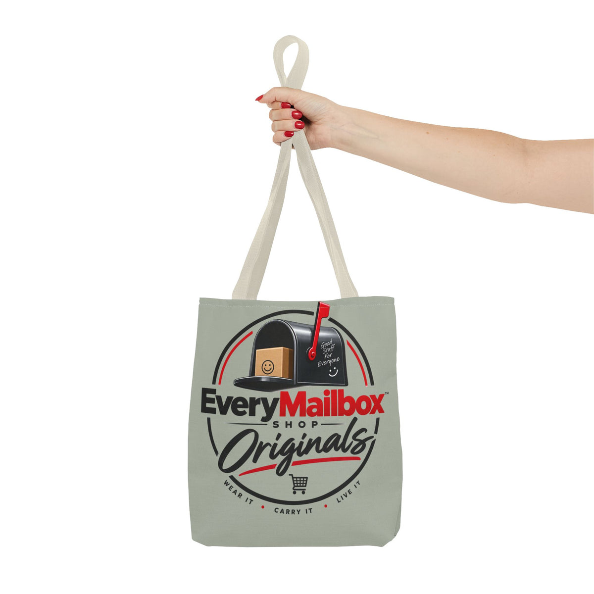 EveryMailbox Originals Logo Tote Bag – Mail Carrier & Delivery Enthusiast Canvas Tote