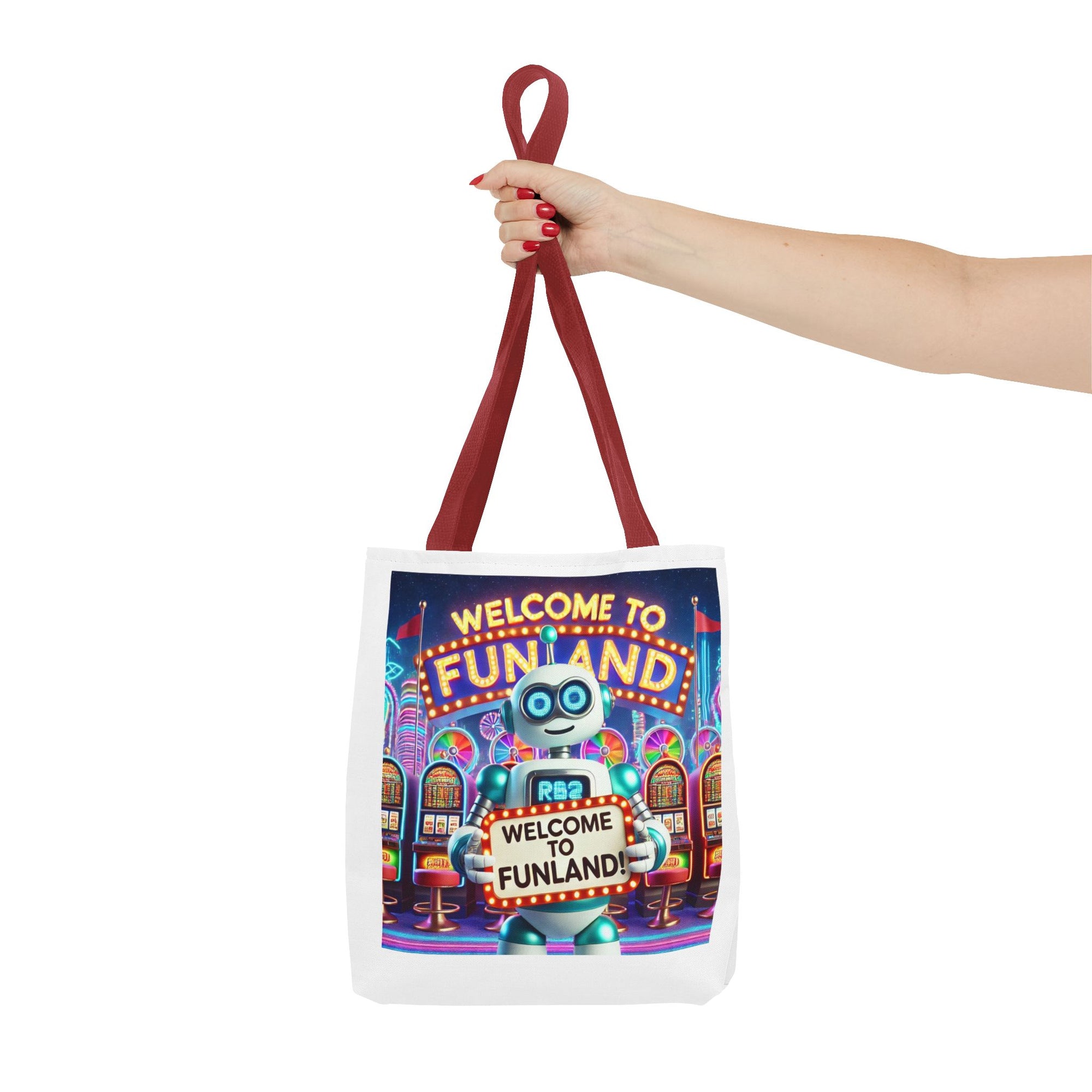 Robot Funland Tote: Adventure in Every Carry