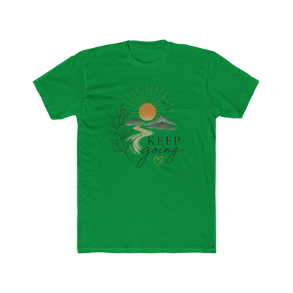 Keep Going Tee — Inspirational Mountain Sun Graphic T-Shirt | XS–4XL