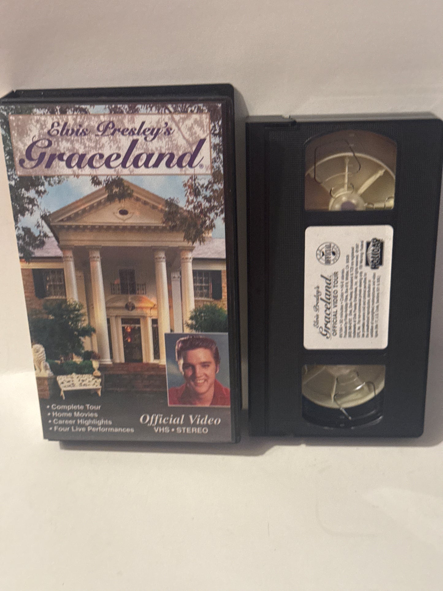 Elvis Presley Graceland Tour VHS – Official Collectible Tape