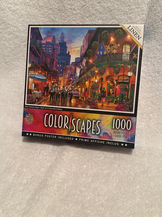 ColorScapes Puzzle 1000 Pieces - Vibrant Street Scene