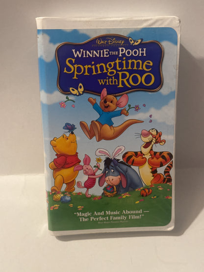 Winnie the Pooh Springtime With Roo Disney 2004 vhs