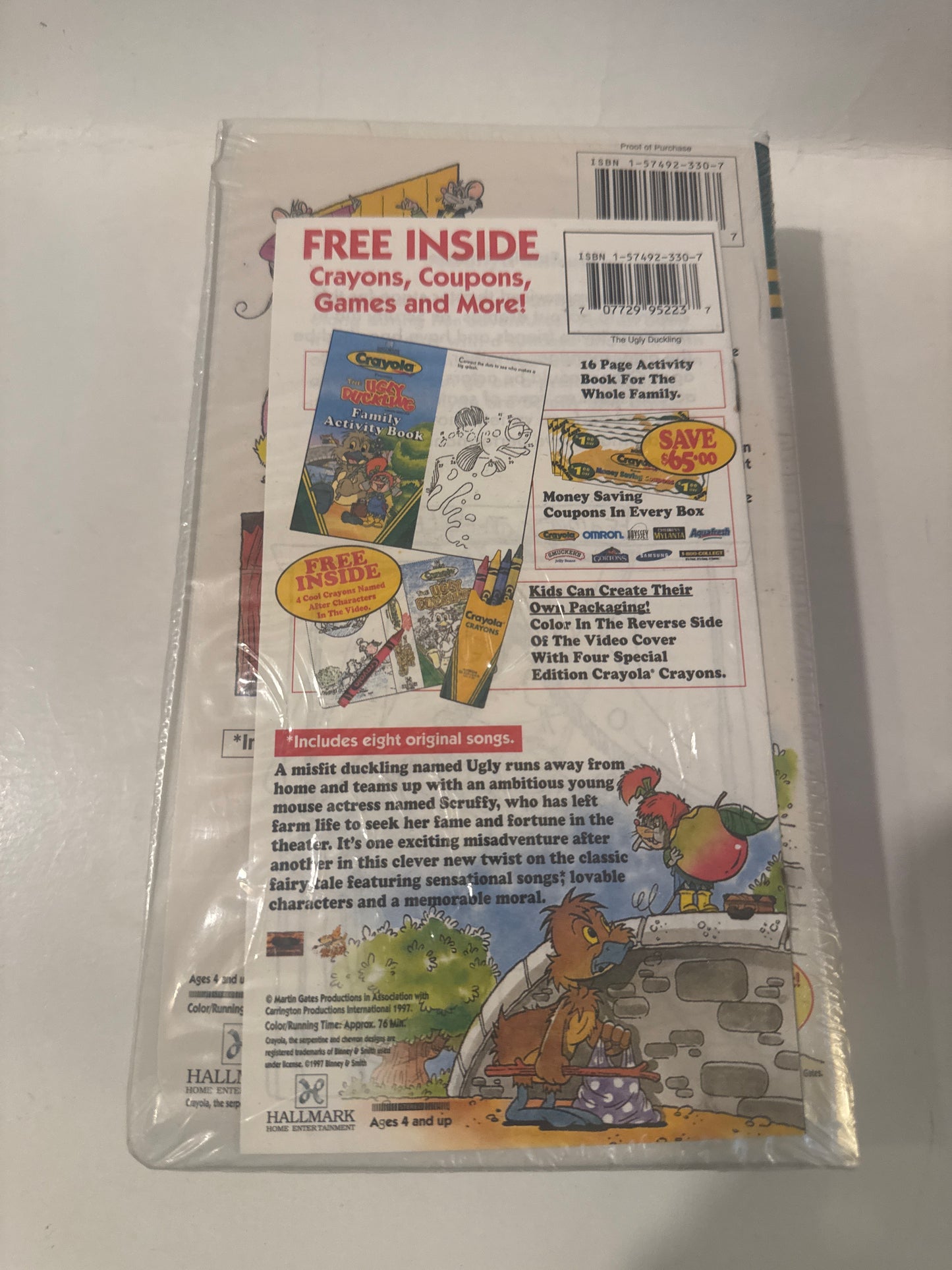 Ugly Ducklings Vintage VHS Kids Classic Family Cartoon