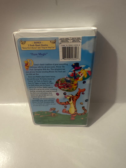 Winnie the Pooh Springtime With Roo Disney 2004 vhs