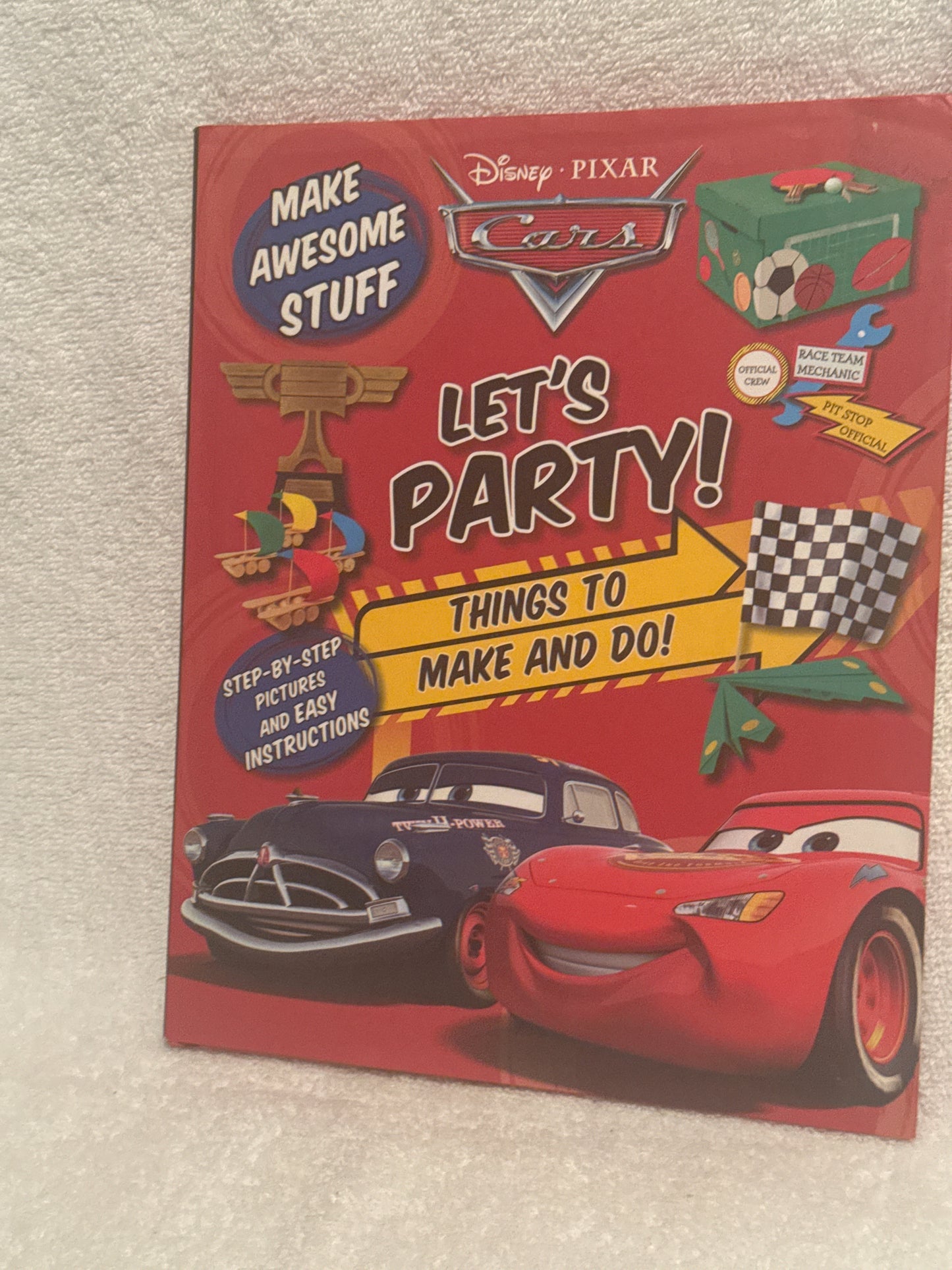 Disney Pixar Cars: Let’s Party! Creative Activity Book