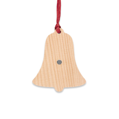 Mamacita Wooden Ornament | Rustic Rainbow Mom Gift
