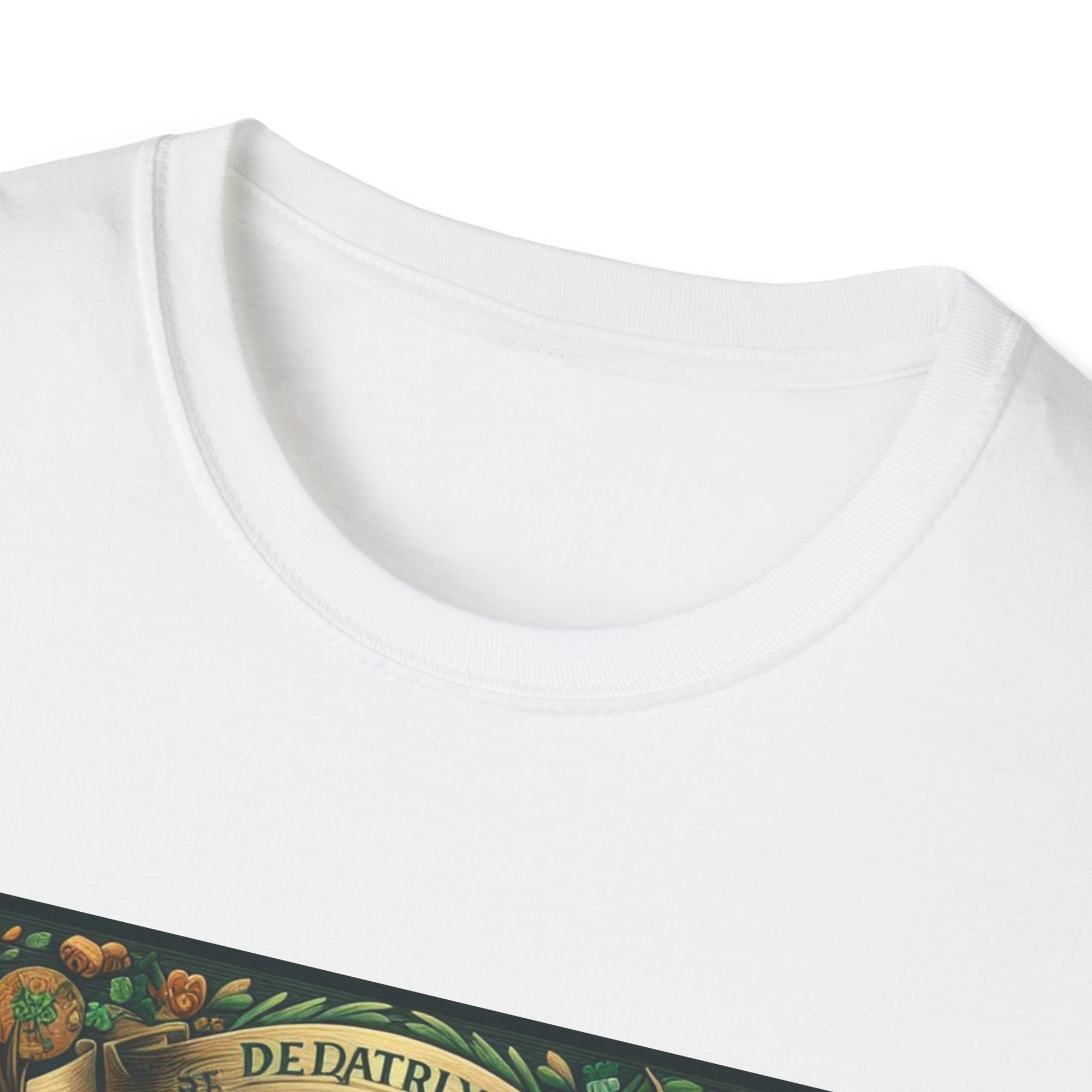 St. Patrick's Day Unisex Softstyle T-Shirt – Leprechaun Beer Fest Design