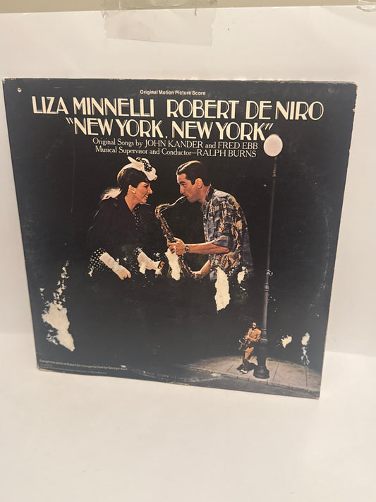 New York, New York Soundtrack LP – Liza Minnelli & Robert De Niro Vinyl