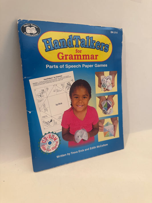 Grammar Games for Kids: Paper Fortune Teller Book