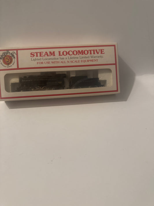 Bachmann N Scale Steam Locomotive – Lighted, Collectible Train