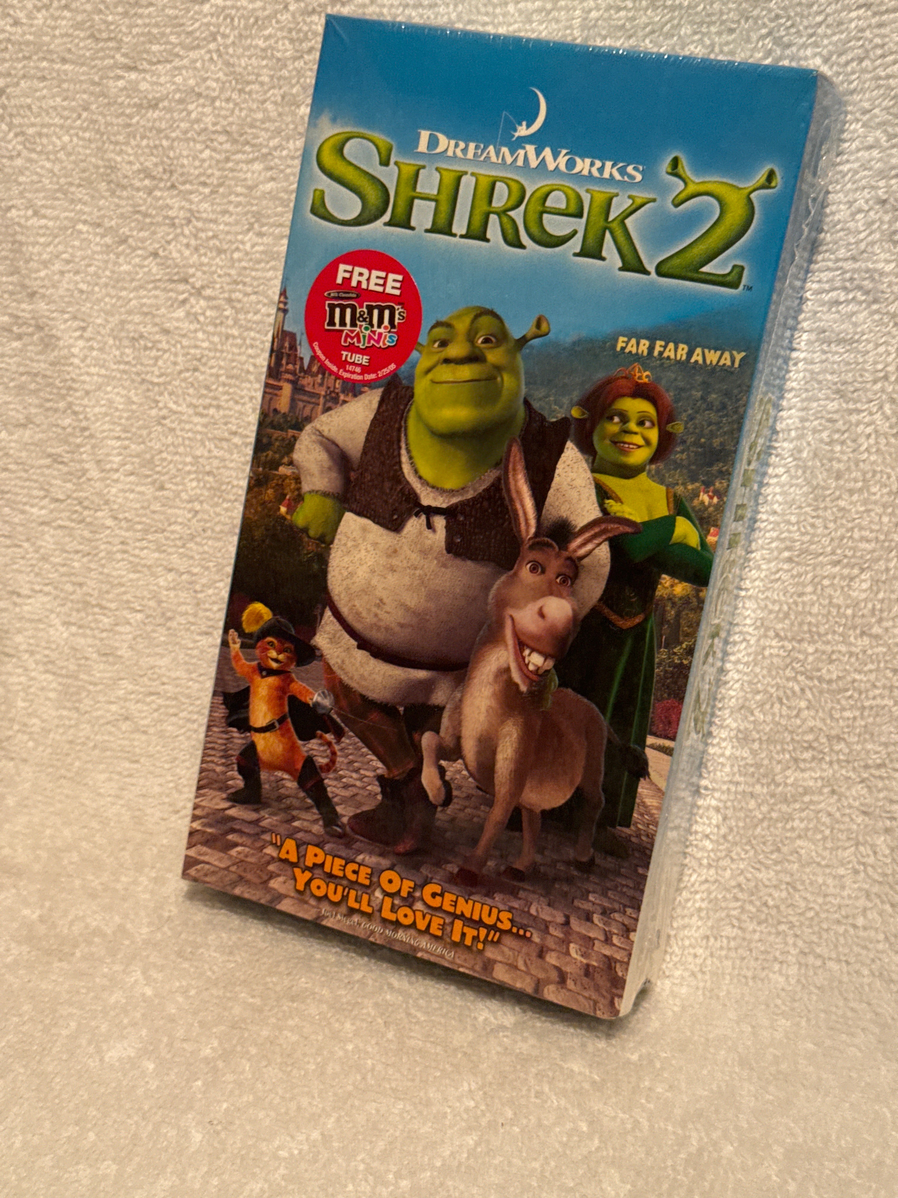 Brand New Sealed Shrek 2 VHS - DreamWorks Animated Classic – EveryMailBox