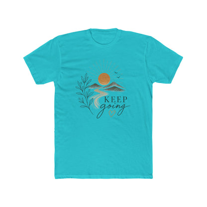 Keep Going Tee — Inspirational Mountain Sun Graphic T-Shirt | XS–4XL