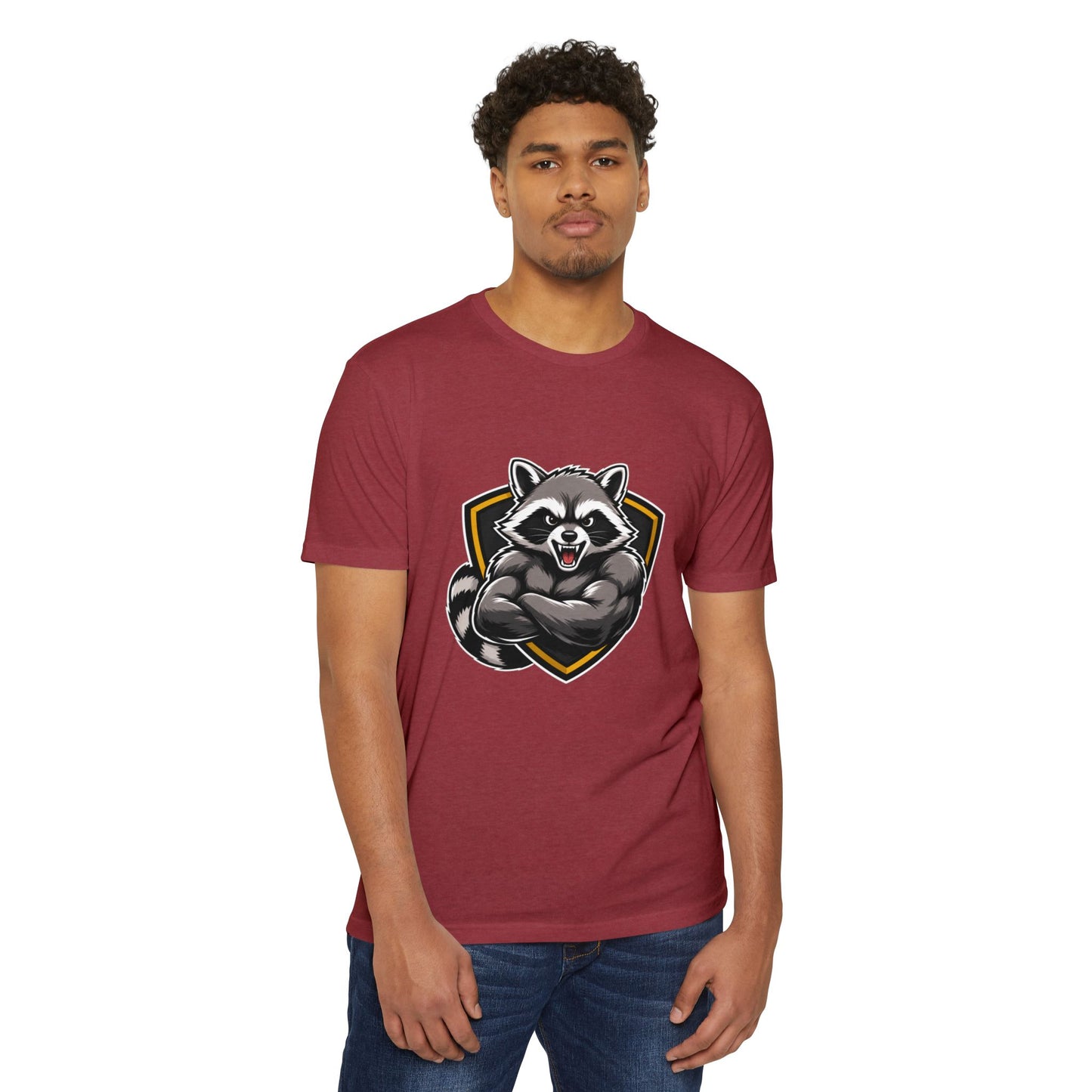 Ripped Raccoon Crest T-Shirt