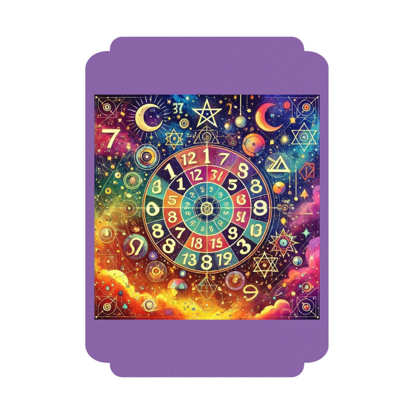 Mystical Numerology Art: Discover the Magic of Numbers Postcards (1, 15, 30, and 45 pcs)