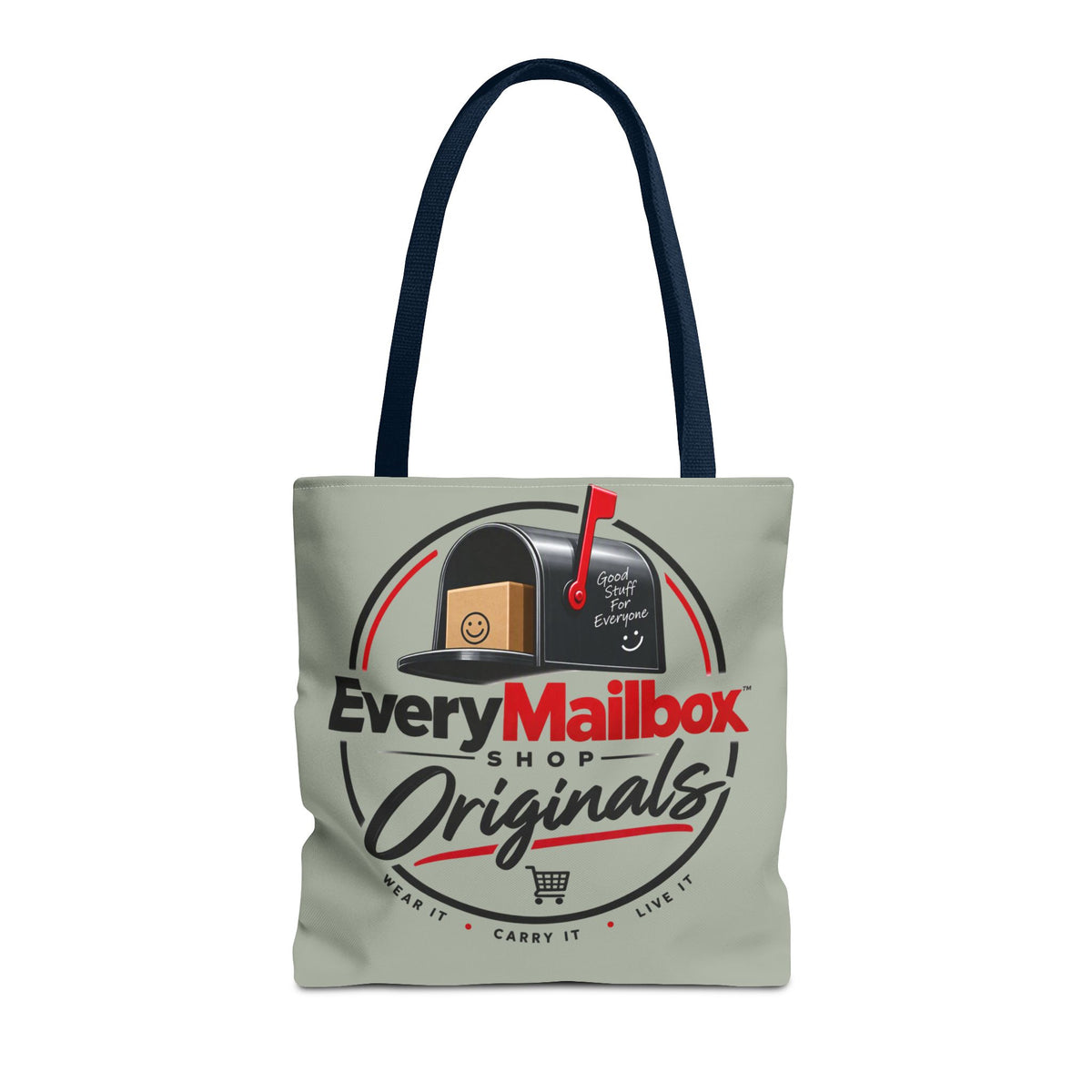 EveryMailbox Originals Logo Tote Bag – Mail Carrier & Delivery Enthusiast Canvas Tote