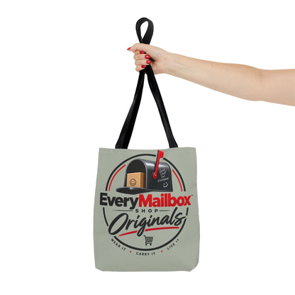 EveryMailbox Originals Logo Tote Bag – Mail Carrier & Delivery Enthusiast Canvas Tote