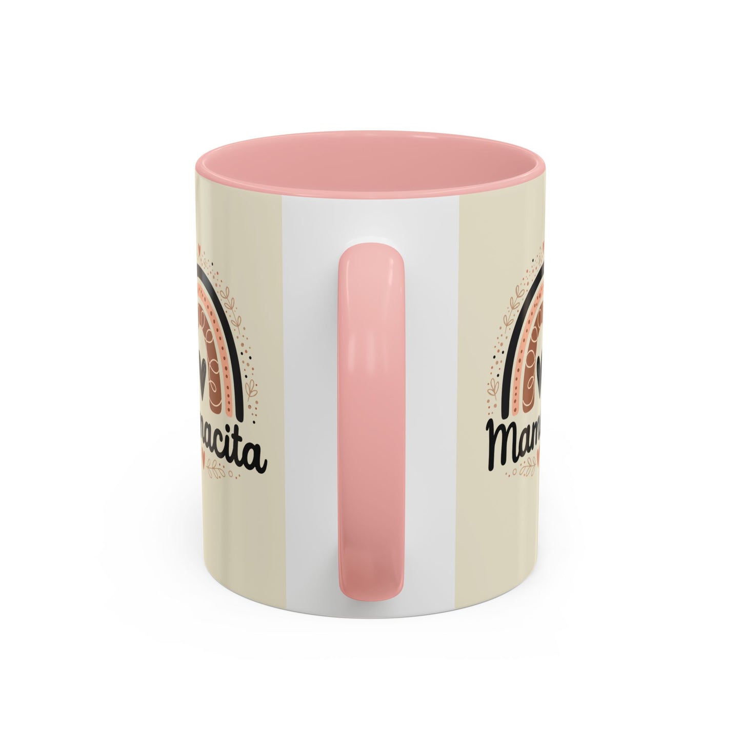 Mamacita Coffee Mug | Pink Rainbow Heart Accent Mug