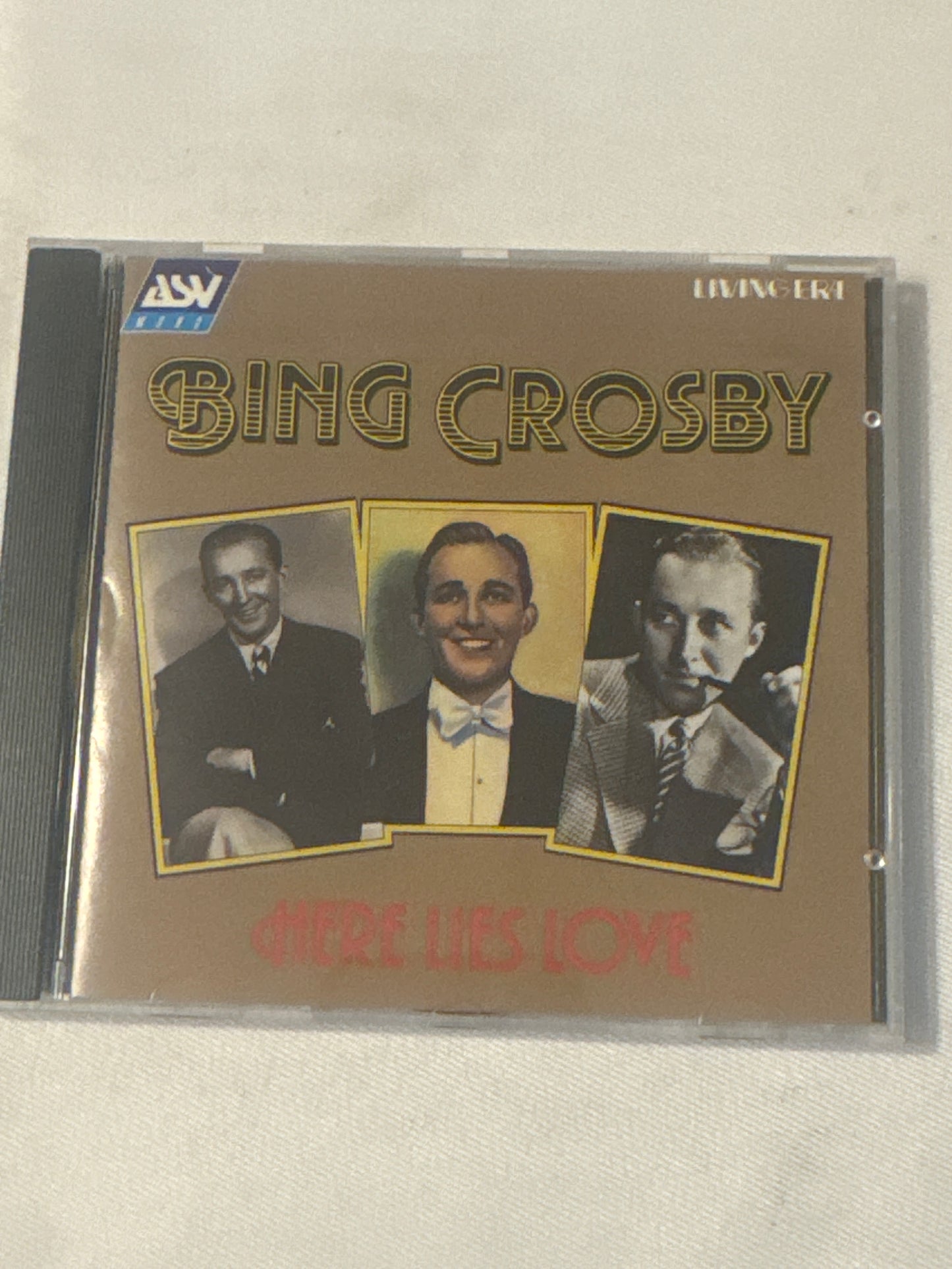 Bing Crosby here lies love