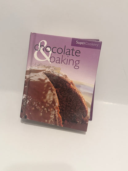 SuperCookery Chocolate & Baking Hardcover Recipe Book