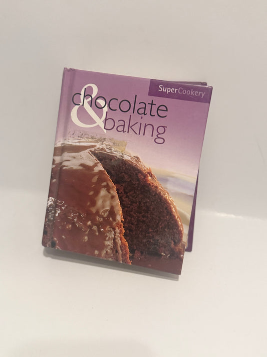 SuperCookery Chocolate & Baking Hardcover Recipe Book