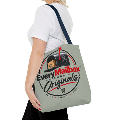 EveryMailbox Originals Logo Tote Bag – Mail Carrier & Delivery Enthusiast Canvas Tote