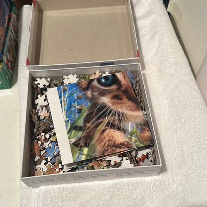 500 Piece Jigsaw Puzzle - "Pounce" | Fun and Challenging Puzzle