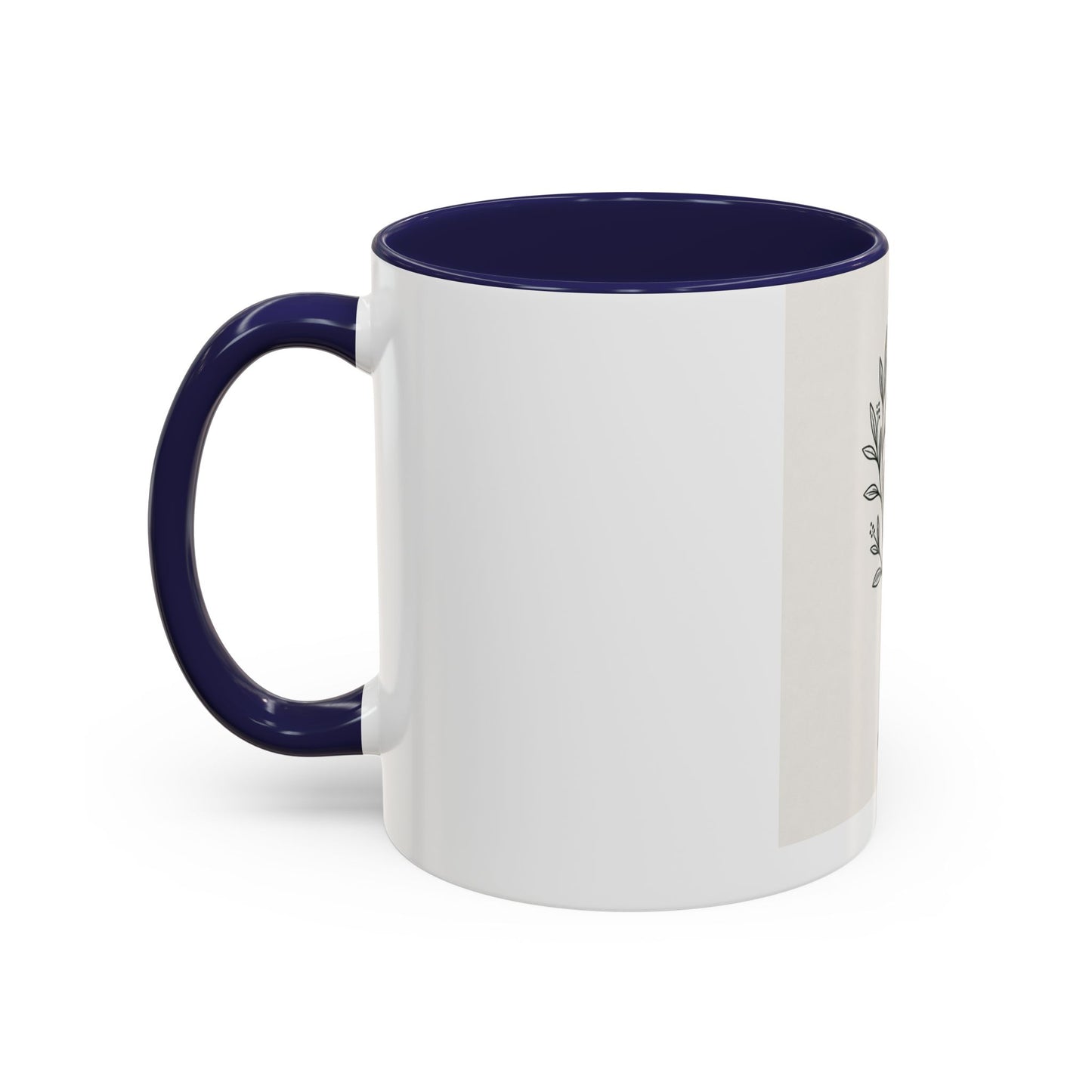 Keep Going Accent Coffee Mug — Inspirational Morning Mug with Sun & Mountains Design (11/15 oz)