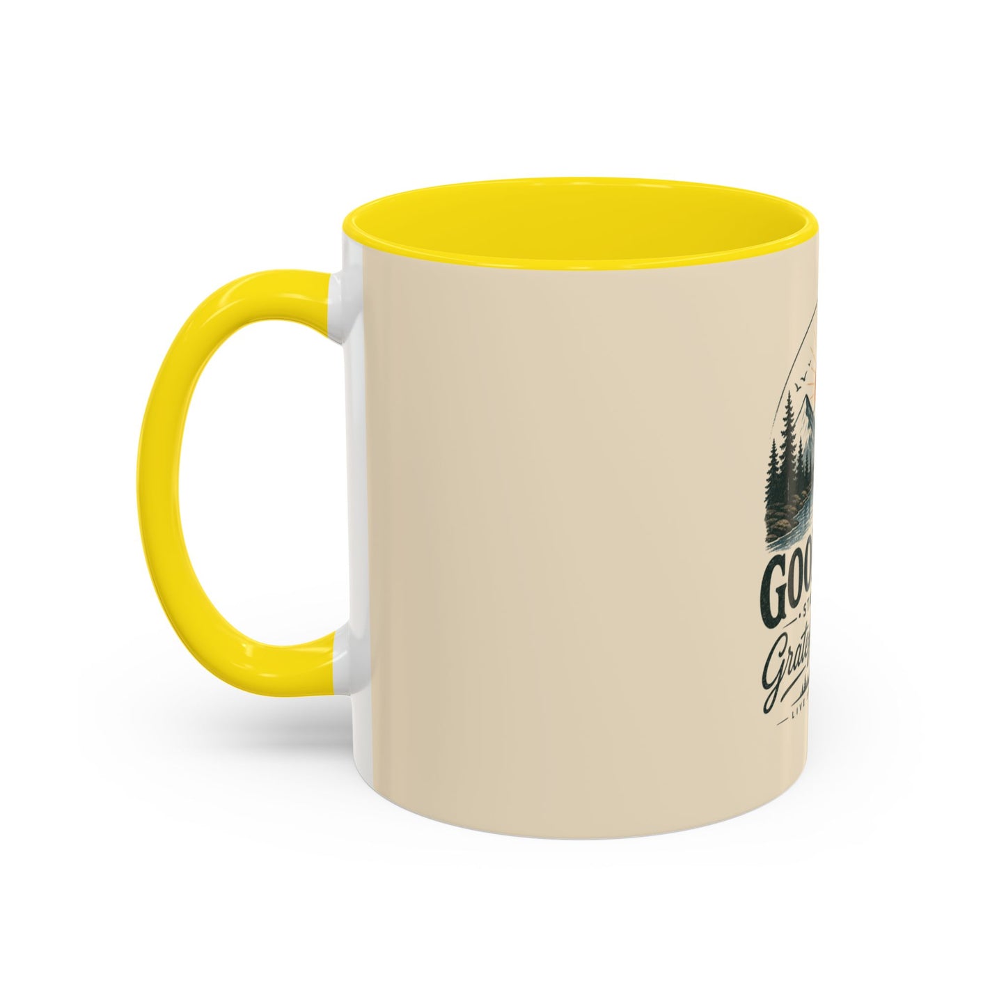Mug - Good Days Start With Grateful Hearts Scenic Coffee Mug