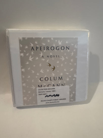Apeirogon - Colum McCann | Fiction Novel