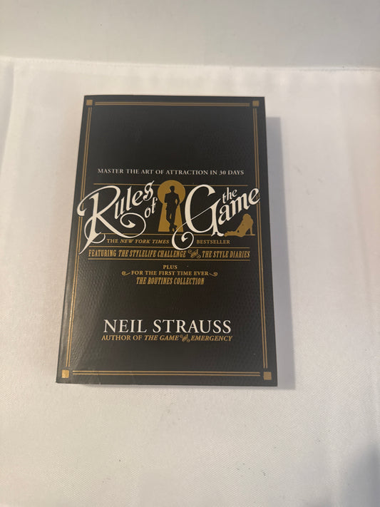 Rules of the Game by Neil Strauss – NYT Bestseller | Art of Attraction Book