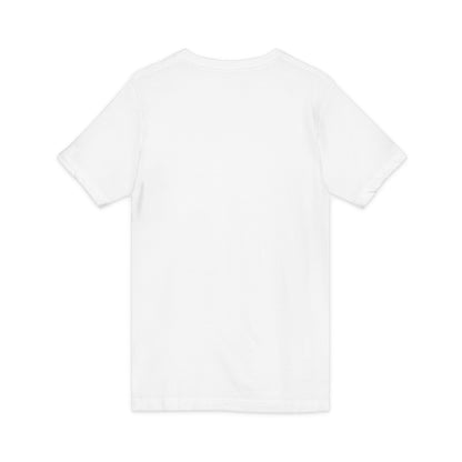 Overworked & Under-Caffeinated V-Neck Tee – Cute Raccoon Coffee Shirt