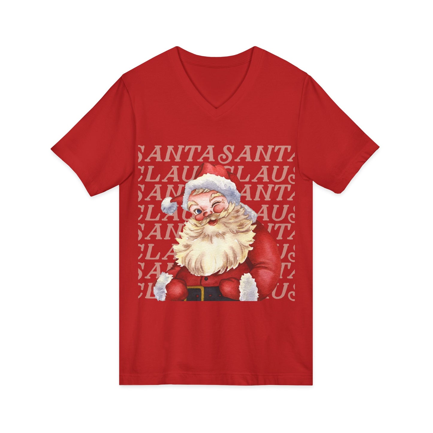Unisex Jersey Short Sleeve V-Neck Tee