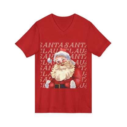 Unisex Jersey Short Sleeve V-Neck Tee