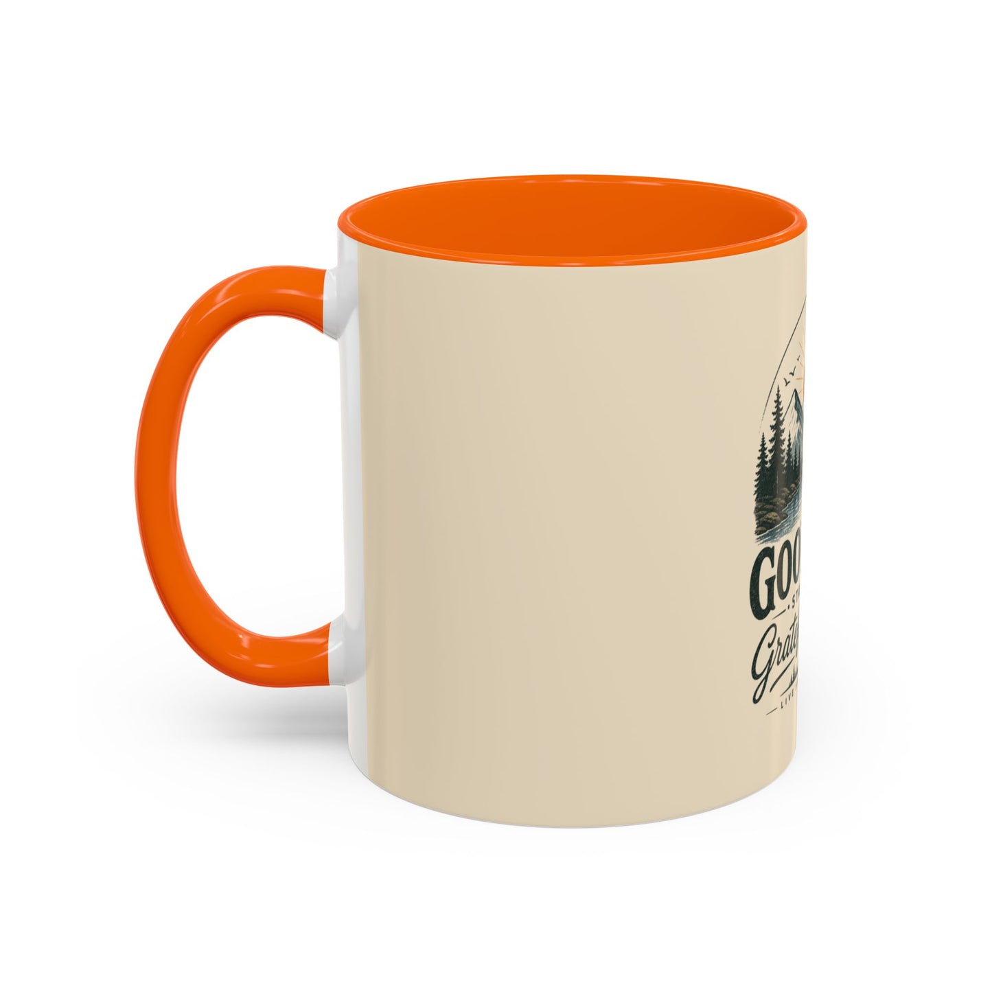 Mug - Good Days Start With Grateful Hearts Scenic Coffee Mug