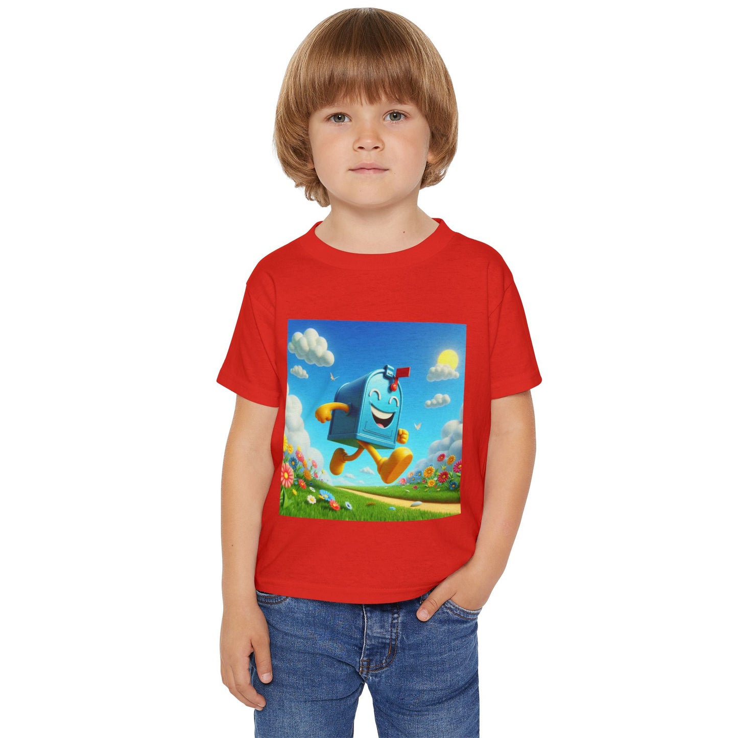 Smiling Mailbox Toddler T-Shirt – Heavy Cotton™